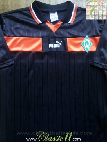 Werder Bremen Away football shirt 1998 - 1999