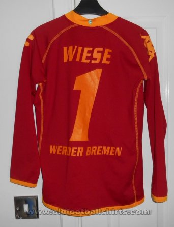 Werder Bremen Portero Camiseta de Fútbol 2007 - 2008