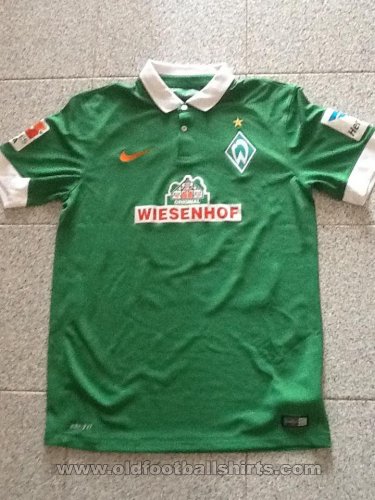 Werder Bremen Home football shirt 2014 - 2015