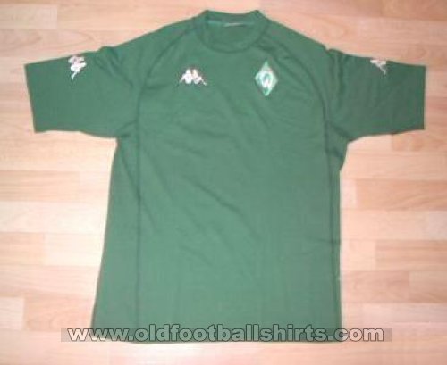 Werder Bremen Home baju bolasepak 2001 - 2002