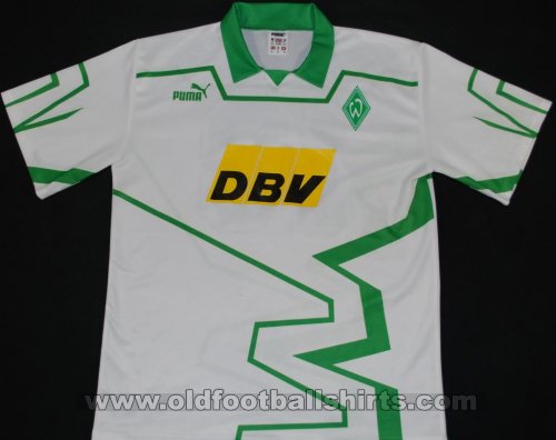 Werder Bremen Home baju bolasepak 1993 - 1994