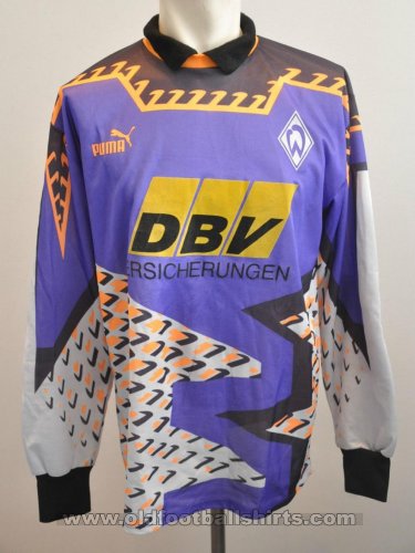 Werder Bremen Goalkeeper football shirt 1993 - 1994