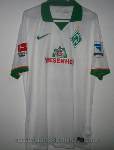 Werder Bremen Away football shirt 2013 - 2014