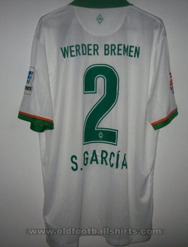 Werder Bremen Away football shirt 2013 - 2014