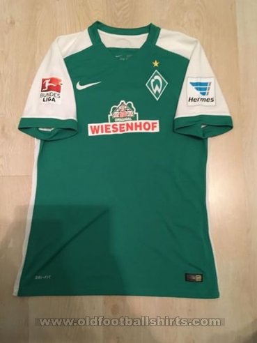 Werder Bremen Home football shirt 2015 - 2016