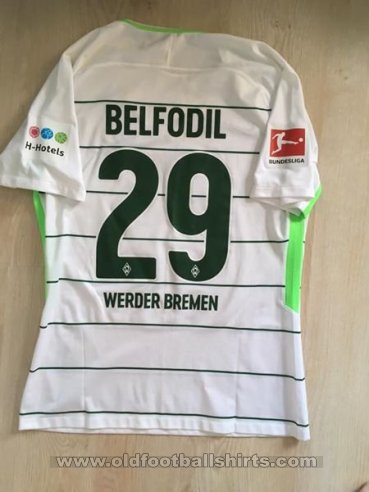 Werder Bremen Away football shirt 2017 - 2018