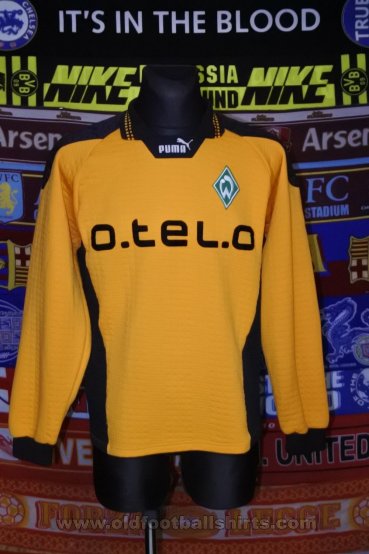 Werder Bremen Goalkeeper football shirt 1997 - 1998