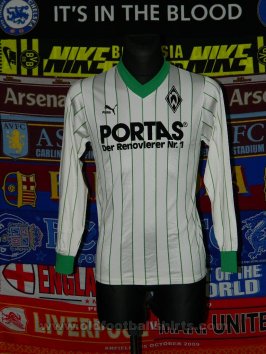 Werder Bremen Home Maillot de foot 1989 - 1990