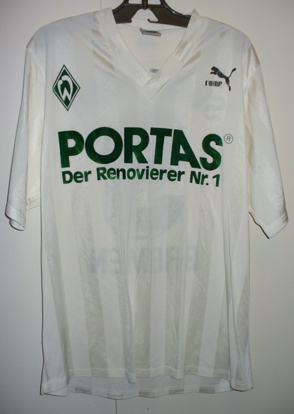 Foulard/écharpe Fan SV Werder Bremen Années 90 - Article Rare Et