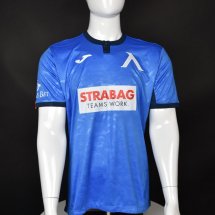 Levski Sofia Home football shirt 2020 - 2021 sponsored by Strabag Teams Work