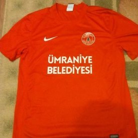 Ümraniyespor Away football shirt 2015 - 2016 sponsored by Ümraniye Belediyesi