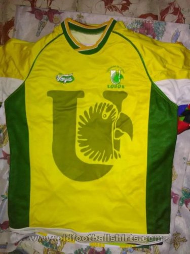 Loros de la Universidad de Colima Away football shirt 1997
