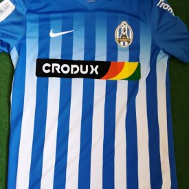 NK Lokomotiva Home football shirt 2016 - 2017 sponsored by Crodux