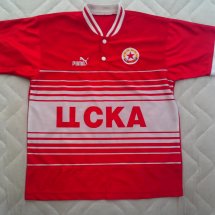 CSKA Sofia Home football shirt 1999 - 2000 sponsored by MG