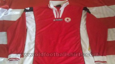  CSKA Sofia Home football shirt 2001 - 2003