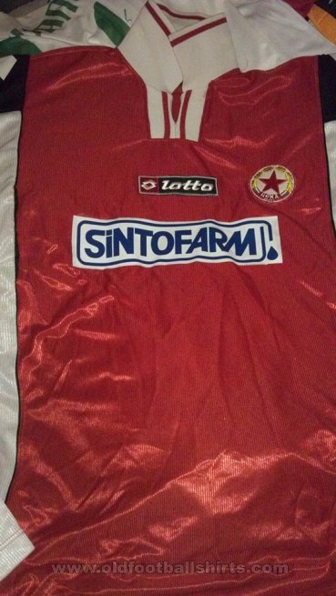  CSKA Sofia Home football shirt 2001 - 2002