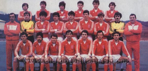  CSKA Sofia Home football shirt 1985 - 1986