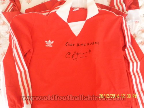  CSKA Sofia Home football shirt 1982 - 1983