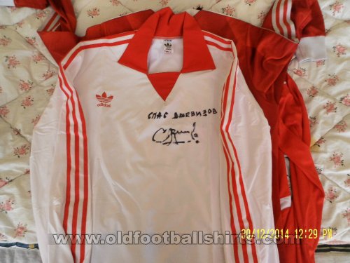  CSKA Sofia Home football shirt 1982 - 1983