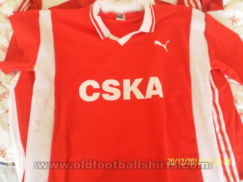  CSKA Sofia Home football shirt 1984 - 1985