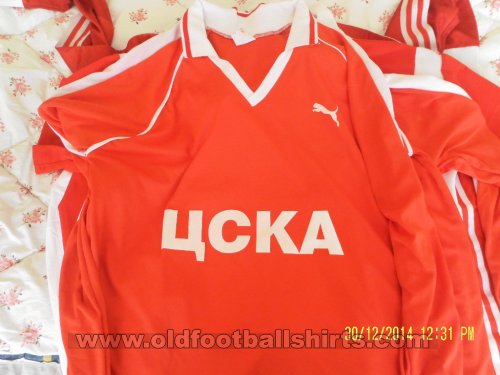  CSKA Sofia Home football shirt 1984 - 1985