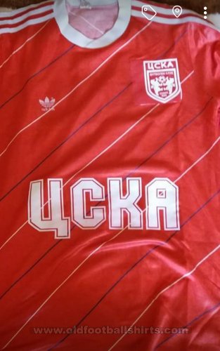  CSKA Sofia Home football shirt 1986 - 1987