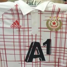 CSKA Sofia Away football shirt 2018 - 2019 sponsored by A1