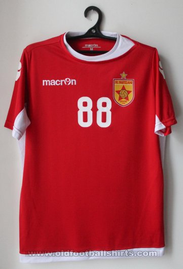 Partizani Tirana Home football shirt 2016 - 2017
