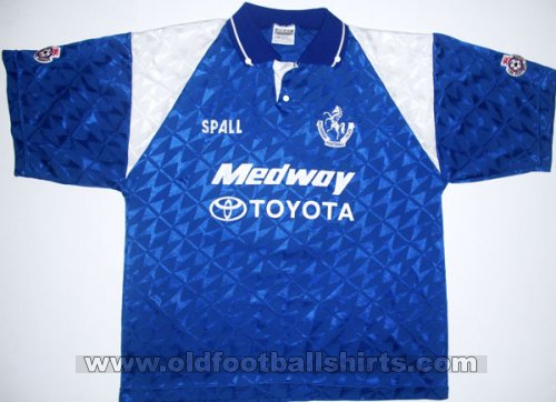 Gillingham Home baju bolasepak 1993