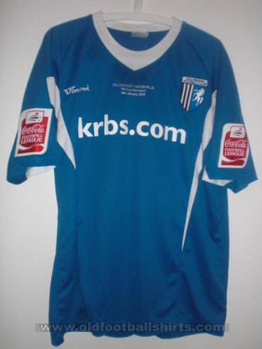 Gillingham Cup Shirt football shirt 2008 - 2009