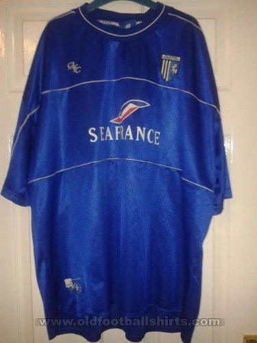 Gillingham Home football shirt 2001 - 2002