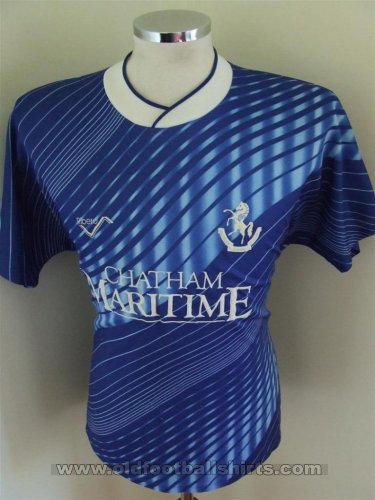 Gillingham Home football shirt 1990 - 1991