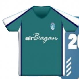 Yangon United Home football shirt 2009 - 2010 sponsored by airBagan