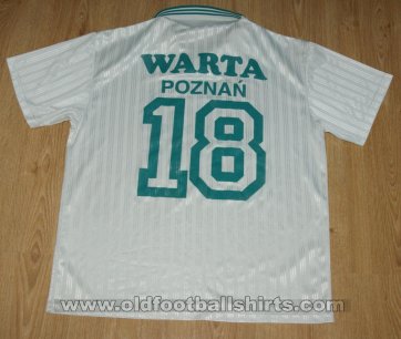 Warta Poznań Home baju bolasepak 1997 - 1998