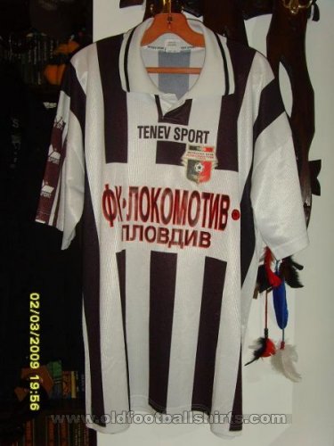 Lokomotiv Plovdiv Home maglia di calcio 1998 - 2000