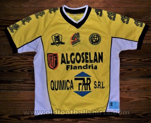 Club Social y Deportivo Flandria Home football shirt 2002 - 2004