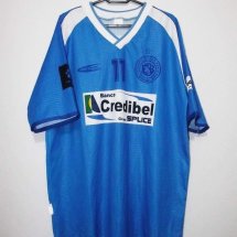 Esporte Clube São Bento Home football shirt 2005 sponsored by Banco Credibel