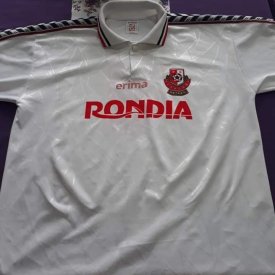 Belasitsa Home football shirt 1999 - 2000 sponsored by Rondia