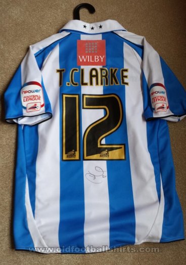 Huddersfield Town Home football shirt 2010 - 2011