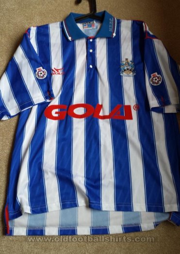 Huddersfield Town Home football shirt 1991 - 1993