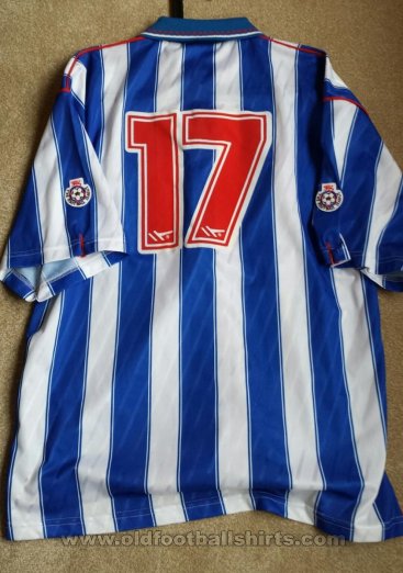 Huddersfield Town Home football shirt 1991 - 1993