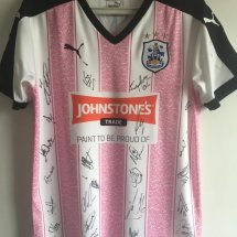 Huddersfield Town Special football shirt 2016 sponsored by Johnstone’s Paint