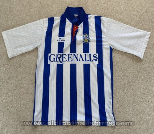Huddersfield Town Home football shirt 1990 - 1991