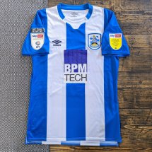 Huddersfield Town Home football shirt 2020 - 2021 sponsored by BPM Tech