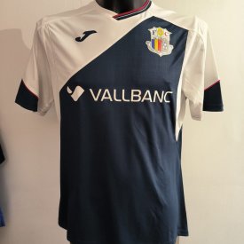 FC Santa Coloma Home football shirt 2018 - 2019 sponsored by Vallbanc