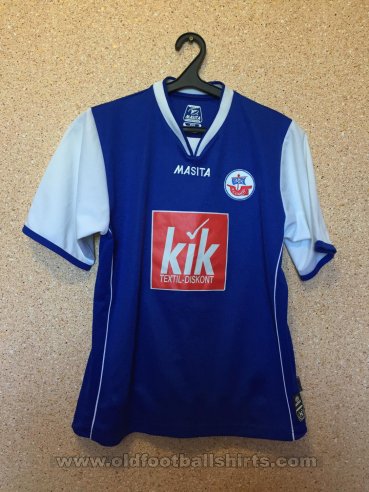 Hansa Rostock Home football shirt 2007 - 2008