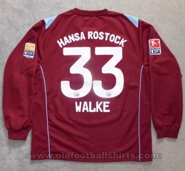 Hansa Rostock Goalkeeper football shirt 2009 - 2010