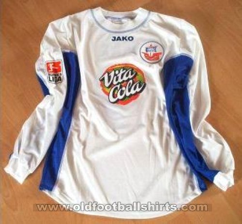 Hansa Rostock Maglia da trasferta maglia di calcio 2002 - 2003