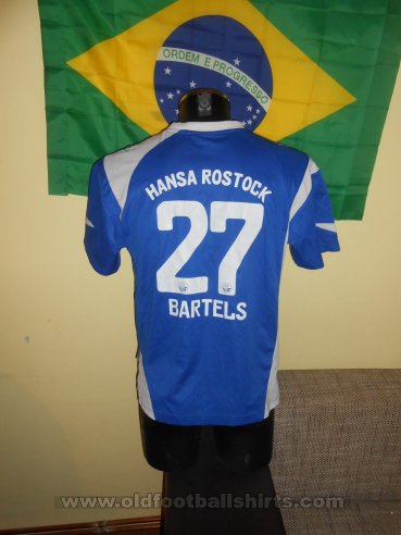 Hansa Rostock Home football shirt 2009 - 2010