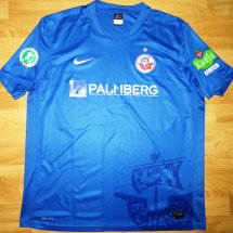 Hansa Rostock Home football shirt 2013 - 2014 sponsored by Palmberg